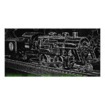O Scale Model Train - Ride the Ghost Train photo cards