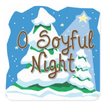 O Soyful Night Stickers