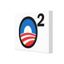 O Squared Obama's Second Term Canvas Print