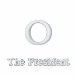 O, The President embroidered shirts