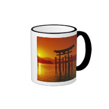 O-Torii Gate, Itsukushima shrine, Miyajima, Coffee Mugs