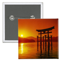 O-Torii Gate, Itsukushima shrine, Miyajima, Pin