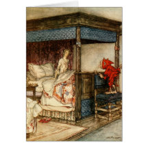 O Waken, Waken, Burd Isbel Greeting Card