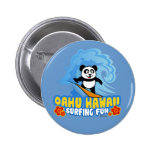 Oahu Surfing Panda Button