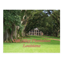 Oak Alley PlantationLouisiana Post Cards