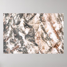 Oak bark inverted lava like background poster