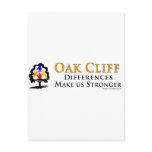 Oak Cliff - Differences Make us Stronger! Post Cards