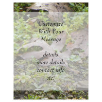 Oak Leaf and Chickweed Personalized Flyer