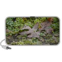 Oak Leaf and Chickweed Portable Speaker