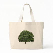 Oak Tree Canvas Bag