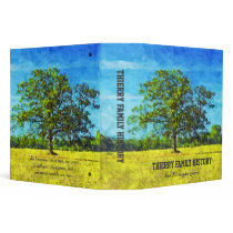 Oak Tree Painting 2" Family History Binder