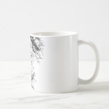 oak tree silhouette coffee mugs