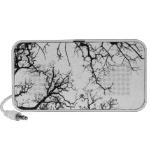 oak tree silhouette mini speaker