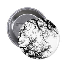 oak tree silhouette pins