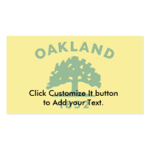 Oakland, California, United States flag Business Cards