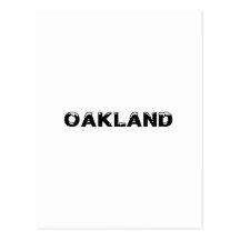 Oakland Font Post Cards