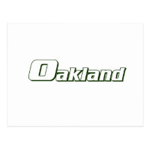 Oakland Font Postcards