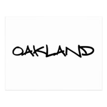Oakland Graffiti Post Card