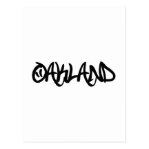 Oakland Graffiti Post Card