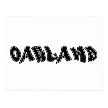 Oakland Graffiti Post Cards