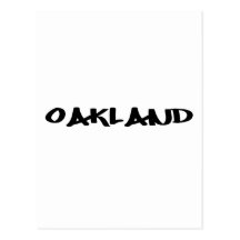 Oakland Graffiti Postcard