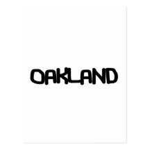 Oakland Graffiti Postcard