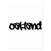 Oakland Graffiti Postcard