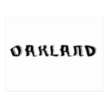 Oakland Graffiti Postcard