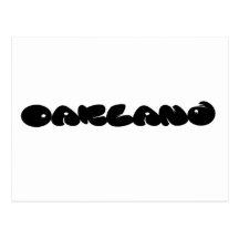 Oakland Graffiti Postcards
