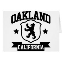 Oakland Heraldry Card
