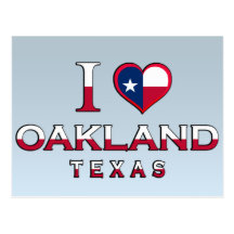 Oakland, Texas Postcards
