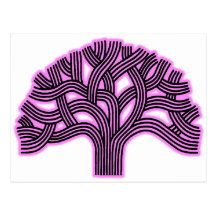 Oakland Tree Pink Haze Post Card