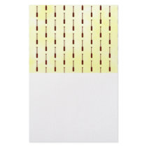 Oar Pattern Paper Texture Personalized Stationery