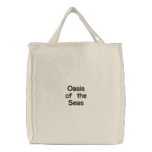 Oasis of the Seas Canvas Bags