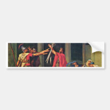 Oath Of The Horatii By David Jacques-Louis (Best Q Bumper Sticker