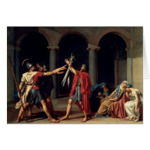 Oath of the Horatii Card