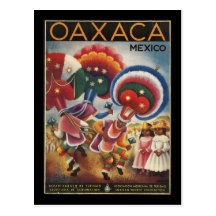 Oaxaca Mexico Postcard