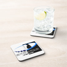 OB / GYN AT YOUR CERVIX OBSTETRICIAN HUMOR DRINK COASTERS