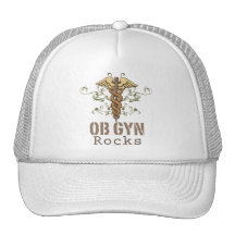 OB GYN Rocks Cap Mesh Hats