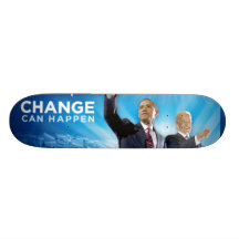 ob, IT'S TIME FOR THE WORLD TO CHANGEPRESIDENT ... Skateboard