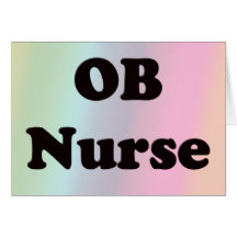 OB Nurse Cards