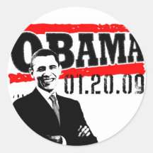 Obama 01.20.09 sticker