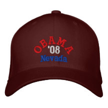 Obama '08 Nevada Hat Baseball Cap