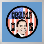Obama 08 (Old Style) Poster