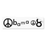 Obama 08 Peace Bumper Sticker