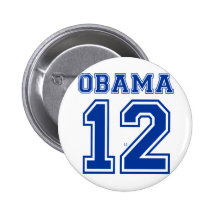 Obama 12 pinback buttons