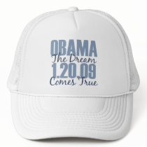 Obama 1-20-09 The Dream Comes True Hat