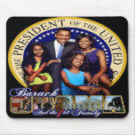 Obama 1st Family Mousepad
