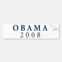 Obama 2008 adhésifs pour voiture