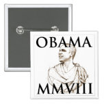 Obama 2008 badges avec agrafe